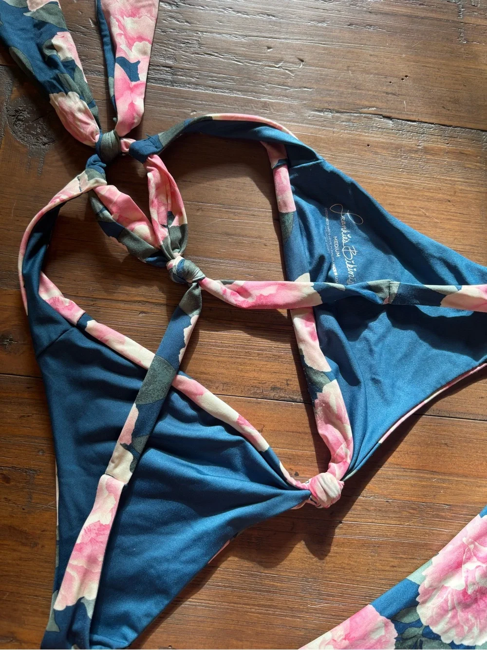Frankie’s bikinis floral bikini set
